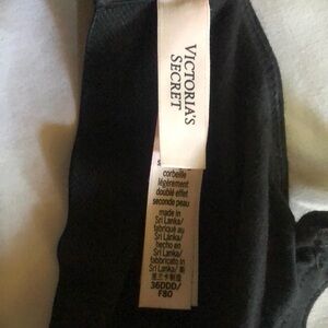 Victoria's Secret Classic Black Padded Bra